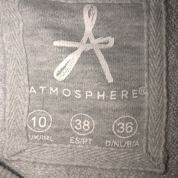 Atmosphere𝅺 Floral Embroidered Pullover Short Sleeve Sweatshirt - Picture 4 of 7